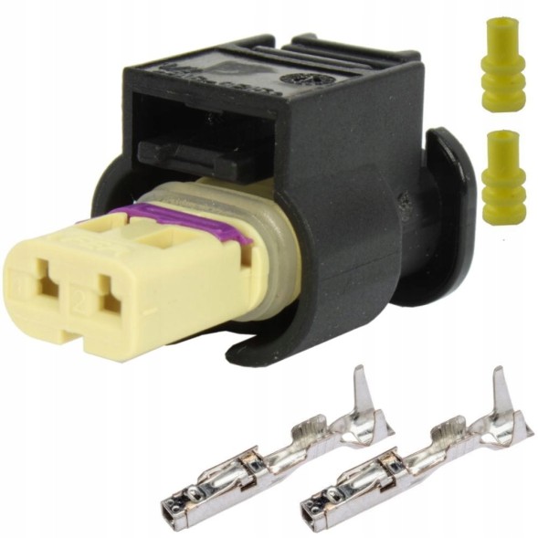 e-connectors 42811500/07P973702A/ZEST/100 Вилки тип 07P973702A (набір 100)