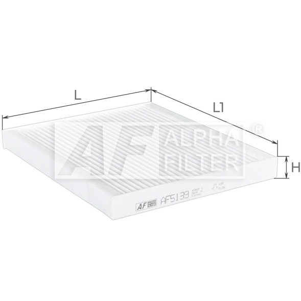 AF5139 ALPHA FILTER Фільтр салону