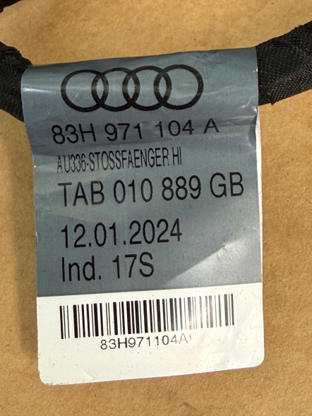 Audi OE 83H971104A 83H971104 A TAB 010 889 GB ДРІТ ЗЧЕПЛЕННЯ ЗАДНЬОГО БАМПЕРА 4xPDC SIDE AUDI Q3 F3 83H971104A OEM