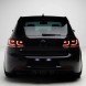 Китай FPSPVWMK6-2 Спойлер льотка на лацкан VW Golf VI GTI R20 2008-2012 козирок mk6 Batman look