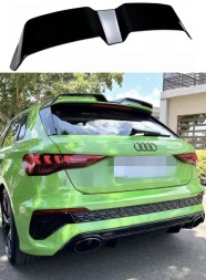 1A First Automotive 297VCP554 СПОЙЛЕР ЛЬОТКА НАКЛАДКА 2021+ AUDI A3 8Y SPORTBACK RS 3 СТИЛІ СПОЙЛЕР ЧОРНИЙ
