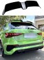 1A First Automotive 297VCP554 СПОЙЛЕР ЛЬОТКА НАКЛАДКА 2021+ AUDI A3 8Y SPORTBACK RS 3 СТИЛІ СПОЙЛЕР ЧОРНИЙ