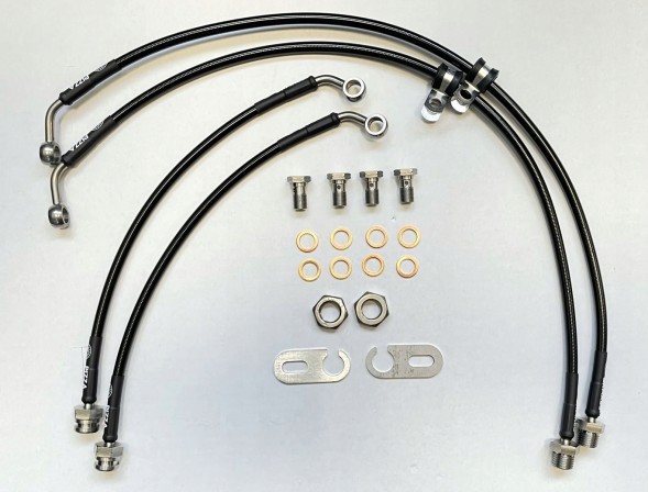 Pizza Brakes Przewody hamulcowe w oplocie Mazda MX-5 mx5 III NC Гальмівні дроти в обплетенні Mazda MX-5 mx5 III NC