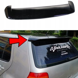 AD ADSPVWMK4BG Спойлер козирок на хетч VW Golf IV GTI вигляд чорний глянцевий ABS