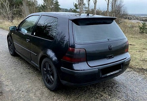 AD ADSPVWMK4BG Спойлер козирок на хетч VW Golf IV GTI вигляд чорний глянцевий ABS