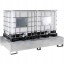 Китай WEW-SC-HP-1015691 Піддон для збору розливів MEVA для IBC 2x1000л Оцинкований CE 3594-Z