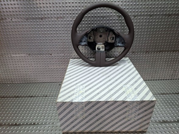 Fiat OE S26340796 ШКІРЯНЕ КЕРМО КОРИЧНЕВЕ 71753449 FIAT 500 2007-
