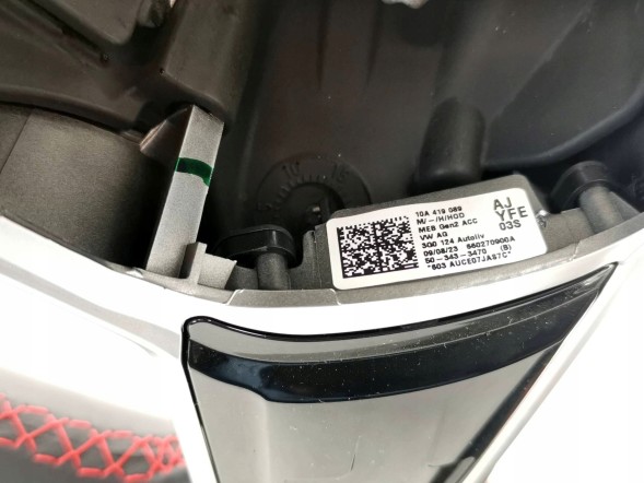 Volkswagen OE 10A419089AJ, Kierownica, DWP522072, 10A419089AJYFE НОВЕ ОРИГІНАЛЬНЕ ШКІРЯНЕ МУЛЬТИФУНКЦІОНАЛЬНЕ КЕРМО VW ID.4 10A419089AJ YFE