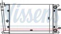 Nissens 65020 Охолоджувач води 65020 nissens vw гольф джетта
