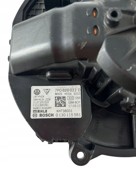 Volkswagen OE 7P0820022D 7P0 820 022 D Повітродувка VW Touareg 7P0820022D
