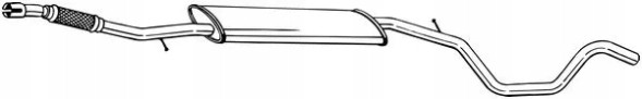 Bosal 294-001 Bosal 294-001 середній глушник