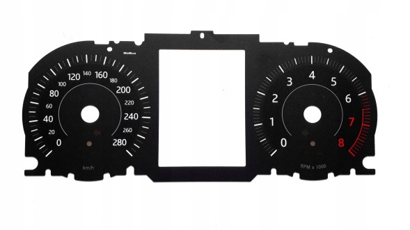 Moman 0089688085431 Заміна тахометра Jaguar E-Pace MPH на км/год