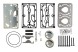 AD BRAKE VIC-130020 Проміжна плита компресора повітря 1300 180 750 для VOLVO