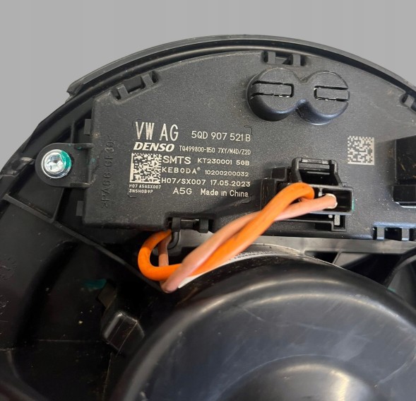 Volkswagen OE 5QD919021A 5QD907521B Повітродувка VW 5QD919021A