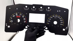 Moman 0089688096819 Накладки на панель приладів Ford F-150 SVT Raptor – Конвертація з миль/год в км/год (спідометр)
