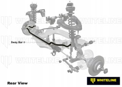 Китай BNF33Z Стабілізатор регульований 33мм передній Whiteline INFINITI G 35 35 2002-