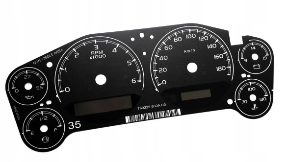 Moman 0089688089705 Годинник Chevrolet Tahoe показує км/год