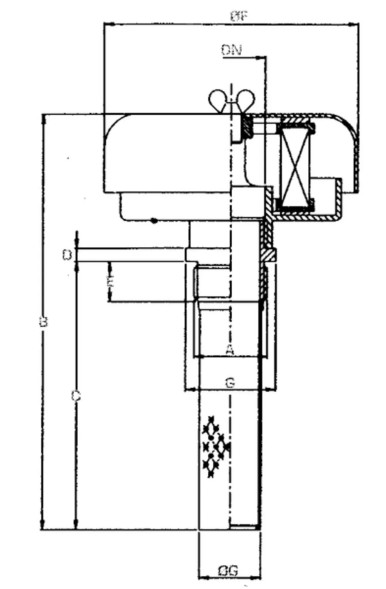 0AMS Паливний патрубок NBF403