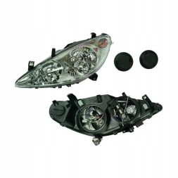 Depo  Фара ліва peugeot 307 2001-2005 depo h1 / h7