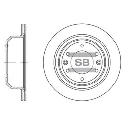 SD1032 SANGSIN Гальмівний диск