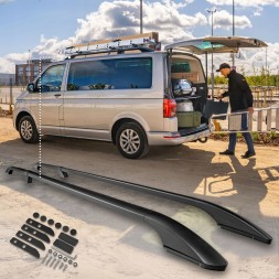 CHROMEMASTER OM-RR-D0037B-002 Багажник на дах (рейлінги) для VW MULTIVAN V T5 2003-2015 SHORT | КОРОТКИЙ