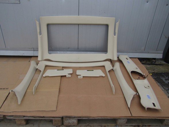 Mercedes-Benz OE A2307904145 MERCEDES SL W230 ПОВНА ОББИВКА СТІЙКИ ДАХУ