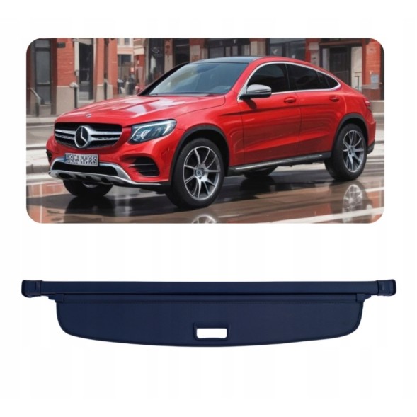 Китай РОЛЕТА БАГАЖНИКА ЗАДНЯ НОВА ЧОРНА MERCEDES GLC COUPE C253 2015-2022