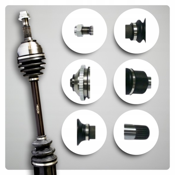 BRV  Піввісь ліва toyota proace (mdx) 2.0 d мануальна нова