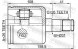 Febest 2711-S40IILH Шрус (граната) на півось 2711-s40iilh febest nissan volvo