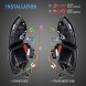 VLAND LDVWV9 950391-1 mhm Світильники тиль ne kpl Vland LED Динамічні діоди Тюнінг VW Jetta VI 5c 6 2010-14
