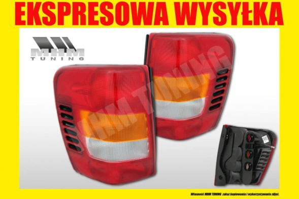 Eagle Eyes 240687 +240688 ЛАМПА ЗАДНЯ JEEP GRAND CHEROKEE WJ WG 1999-01 KPL