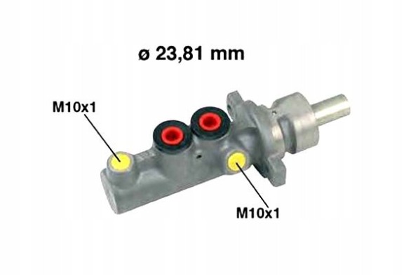 Metelli MET05-0544(EXT) Metelli гальмівний насос volvo s40 v40 95-04 metell