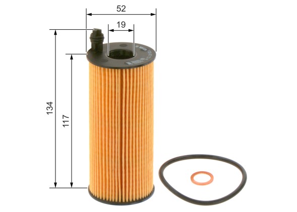 F026407123 BOSCH Фільтр оливи