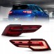 Tuning-Tec LDVWV2 СВІТЛОДІОДНІ ЗАДНІ ЛІХТАРІ ДИНАМІЧНІ LED BAR ЧЕРВОНІ для VW GOLF 8 VIII 19-24