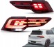 Tuning-Tec LDVWV2 СВІТЛОДІОДНІ ЗАДНІ ЛІХТАРІ ДИНАМІЧНІ LED BAR ЧЕРВОНІ для VW GOLF 8 VIII 19-24