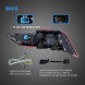 Tuning-Tec LDVWV2 СВІТЛОДІОДНІ ЗАДНІ ЛІХТАРІ ДИНАМІЧНІ LED BAR ЧЕРВОНІ для VW GOLF 8 VIII 19-24