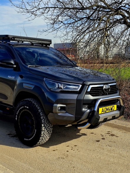 Китай PWT15_TH0515 Спинка передня Amazon хром кенгуру труби Toyota Hilux 2005-2015