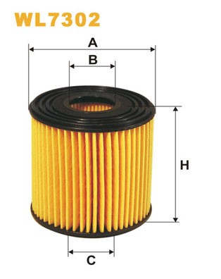 WL7302 WIX FILTERS Фільтр оливи