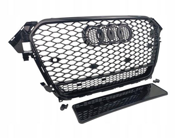 PA 8K0853651E PLASTER MIODU Q РЕШІТКА РАДІАТОРА AUDI A4 B8 LIFT СТИЛЬ RS4 2011 2012 2013 2014 2015 МАСОНСЬКИЙ СТІЛЬНИК