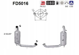 CHINA FD5016 Ascfd5016 сажовий фільтр dpf + кат. Форд 1,6tdci євро 4