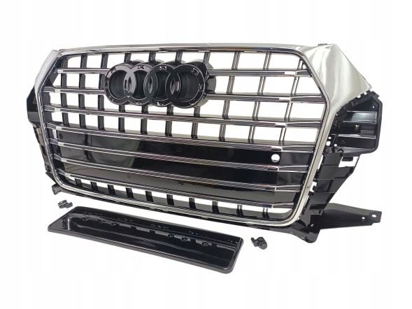 PA 8U0853651 LIFT SQ3 РЕШІТКА РАДІАТОРА AUDI Q3 SQ3 8U LIFT 2015 2016 2017 2018 З ХРОМОМ