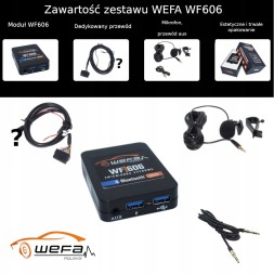 CHINA WF 606 VAG Цифровий змінювач bt usb 3.0 flac ! Vw audi seat