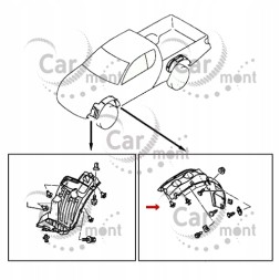 Mitsubishi OE Підкрилок лівий передній L200 2.5DiD KB4 Pajero Sport KH 5370B417 5370A275 OE