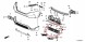 Китай 71350-TLA-A01 HONDA CR-V 2017-2019 ПОВІТРЯНИЙ КАНАЛ НИЖНІЙ 71350TLAA01