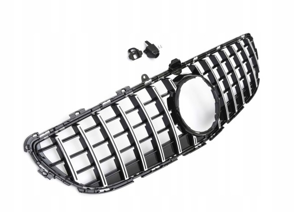 PELOPTICAR A218043 РЕШІТКА РАДІАТОРА (АТРАПА) MERCEDES CLS W218 C218 14-18 AMG PANAMERICANA ХРОМ