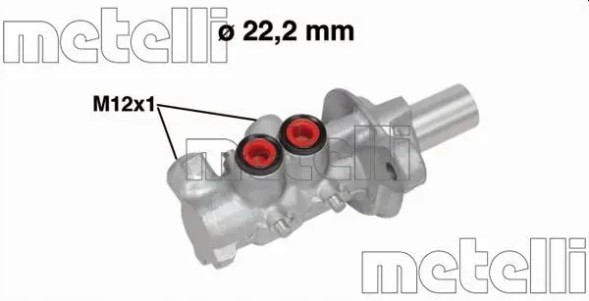 Metelli 05-0757 Гальмівний насос 05-0757 metelli