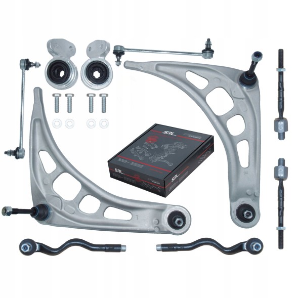 SRLine WAHACZE TULEJE ŁĄCZNIKI DRĄŻKI BMW 3 E46 KOMPLET. МАЯТНИКИ ВТУЛКИ КРІПЛЕННЯ ШТАНГИ BMW 3 E46 316,318,320,325,328,330 БЕЗ XDRIVE
