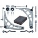 SRLine WAHACZE TULEJE ŁĄCZNIKI DRĄŻKI BMW 3 E46 KOMPLET. МАЯТНИКИ ВТУЛКИ КРІПЛЕННЯ ШТАНГИ BMW 3 E46 316,318,320,325,328,330 БЕЗ XDRIVE
