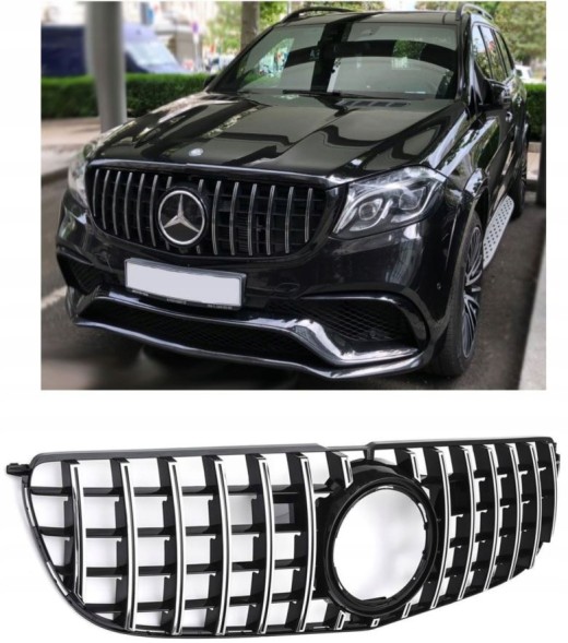 Китай MM_GR166031 РЕШІТКА MERCEDES W166 GLS 2016-18 PANAMERICANA B/C