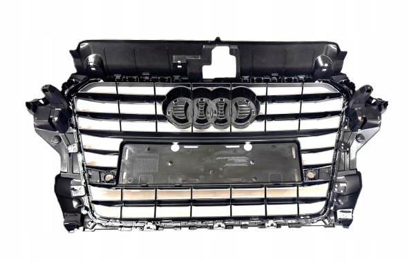 Китай ABC7249 AUDI A3 8V 2012-2016 РЕШІТКА РАДІАТОРА ПЕРЕДНЯ СРІБНА ХРОМ